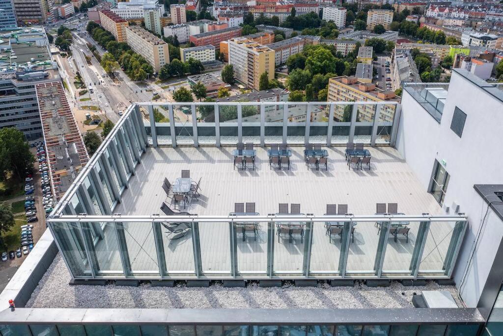 Apartament Blue City - Hanza Tower Stettin Eksteriør billede